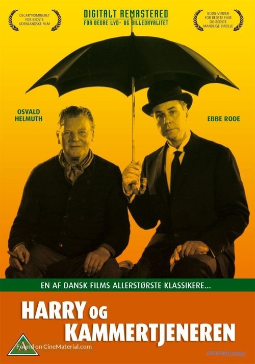 Harry og kammertjeneren - Danish DVD movie cover