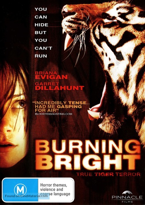 Burning Bright - Australian DVD movie cover