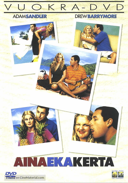 50 First Dates - Finnish DVD movie cover