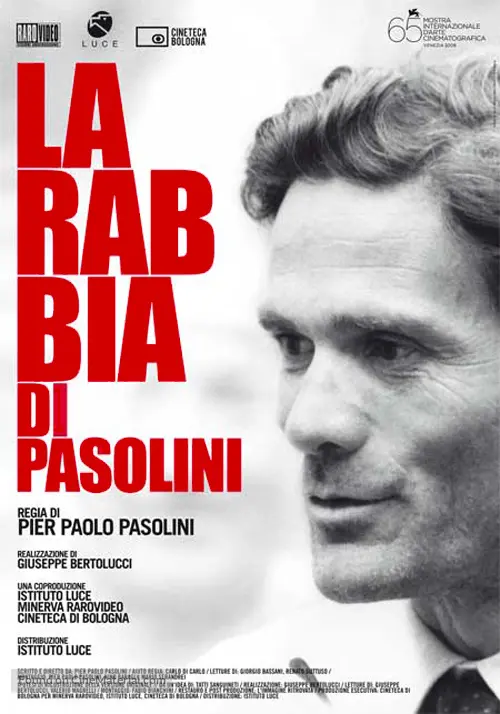 Rabbia, La - Italian Movie Poster