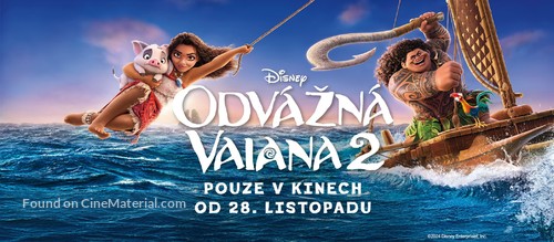 Moana 2 - Czech Movie Poster