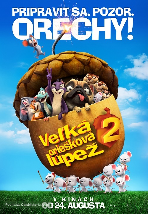 The Nut Job 2 - Slovak Movie Poster