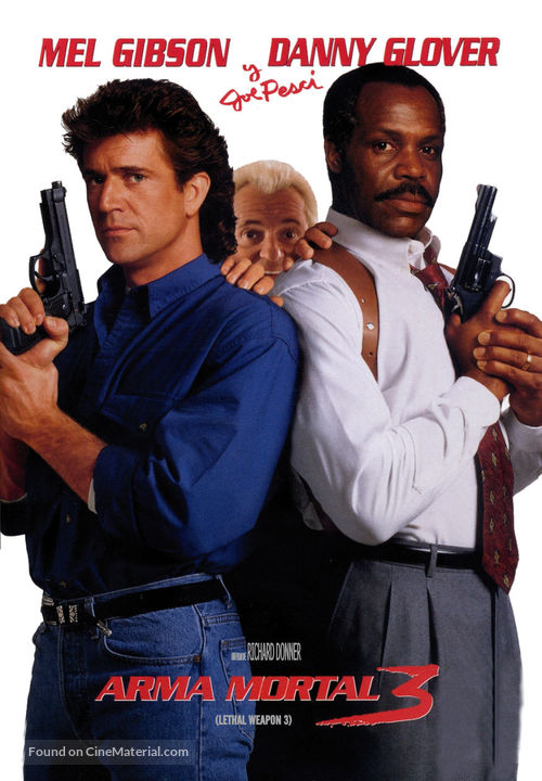 Lethal Weapon 3 - Argentinian DVD movie cover