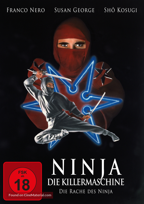 Enter the Ninja - German DVD movie cover