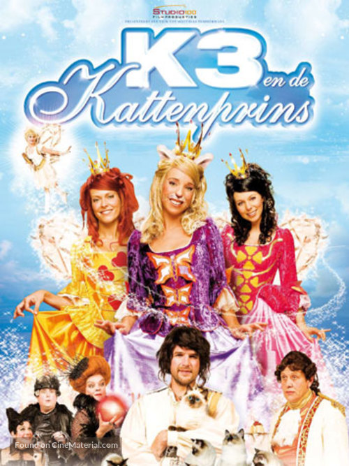 K3 en de kattenprins - Belgian DVD movie cover