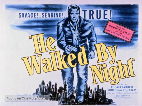 He Walked by Night - Movie Poster