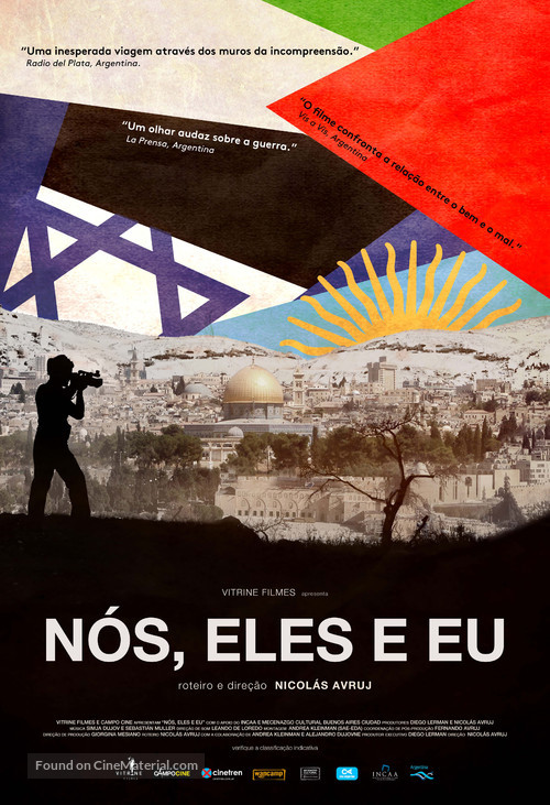 NEY: Nosotros, ellos y yo - Brazilian Movie Poster