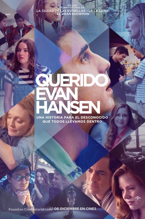 Dear Evan Hansen - Spanish Movie Poster