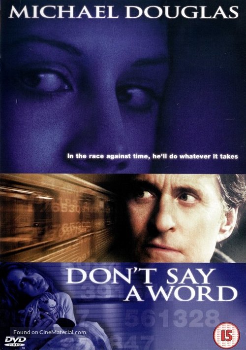 Don&#039;t Say A Word - British Movie Cover