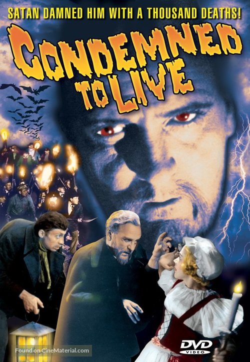 Condemned to Live - DVD movie cover