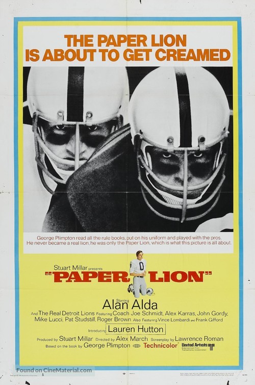 Paper Lion - Movie Poster