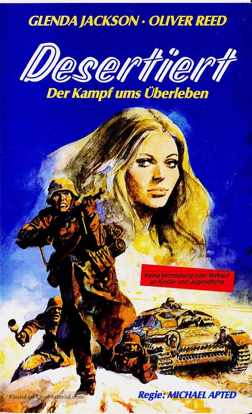 The Triple Echo - German VHS movie cover