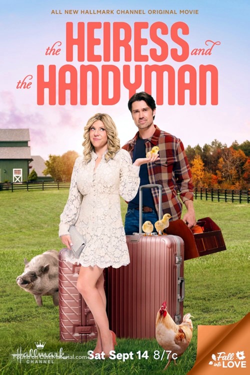 The Heiress and the Handyman - Canadian Movie Poster