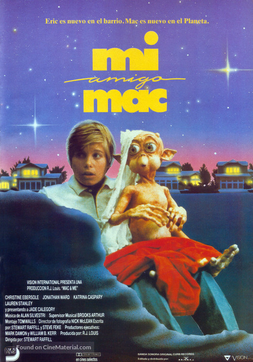Mac and Me - Spanish Movie Poster