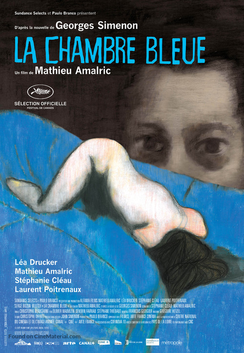 La chambre bleue - Canadian Movie Poster