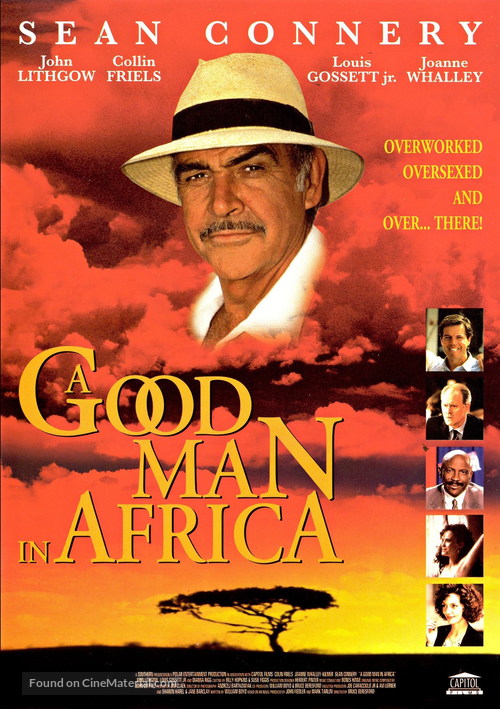 A Good Man in Africa - Dutch Movie Poster