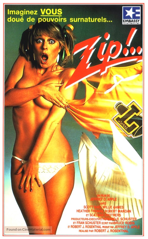 Zapped! - French VHS movie cover