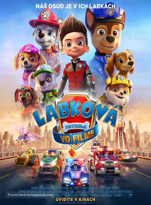 Paw Patrol: The Movie - Slovak Movie Poster