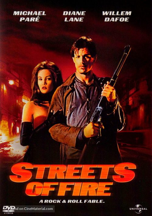 Streets of Fire - DVD movie cover