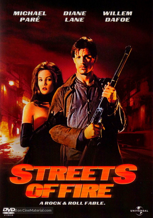 Streets of Fire - DVD movie cover