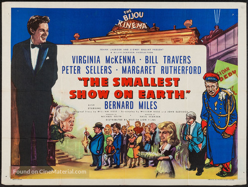 The Smallest Show on Earth - British Movie Poster