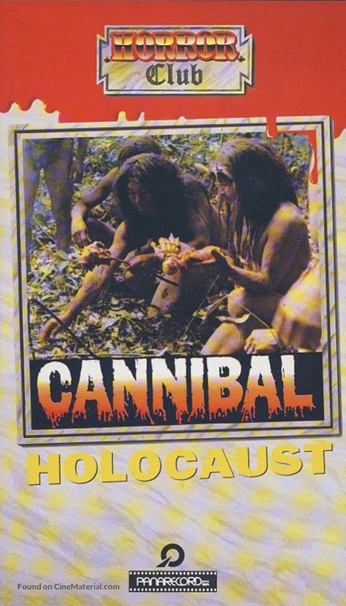 Cannibal Holocaust - Italian VHS movie cover