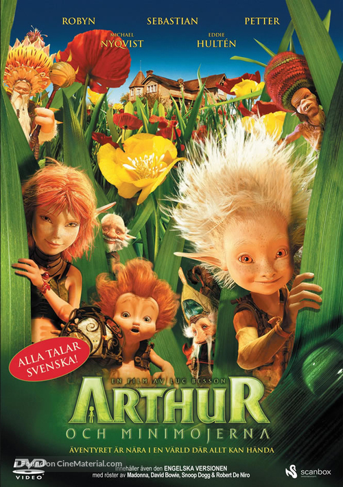 Arthur et les Minimoys - Swedish DVD movie cover