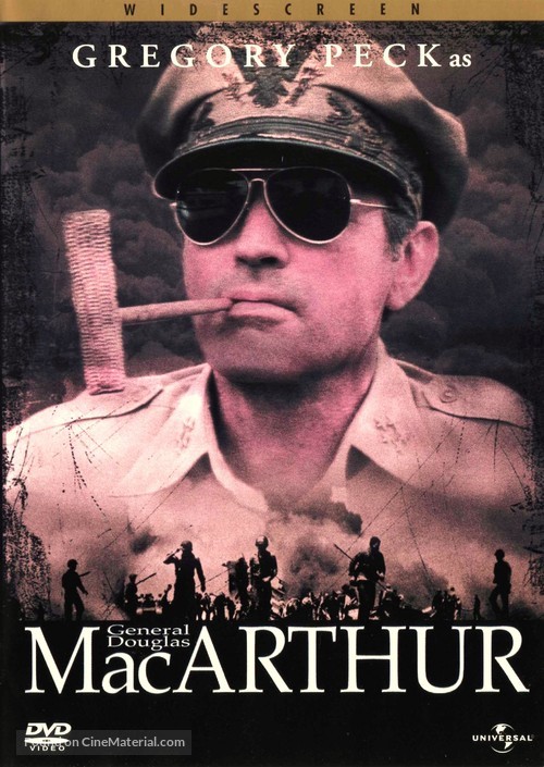 MacArthur - DVD movie cover