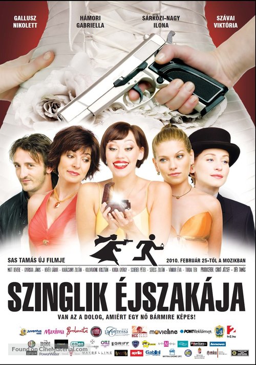 Szinglik &eacute;jszak&aacute;ja - Hungarian Movie Poster