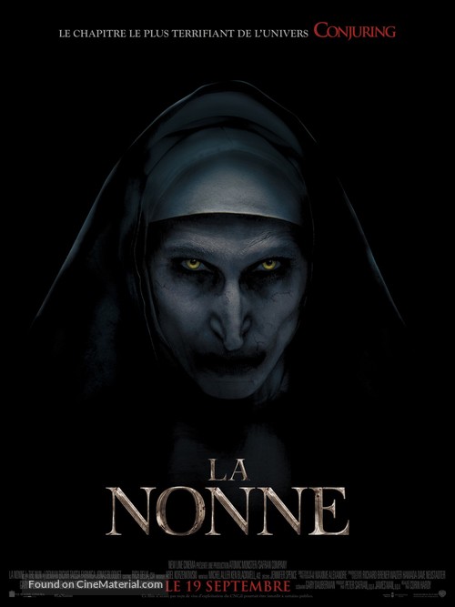 The Nun - French Movie Poster