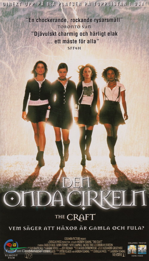 The Craft - Swedish Movie Cover