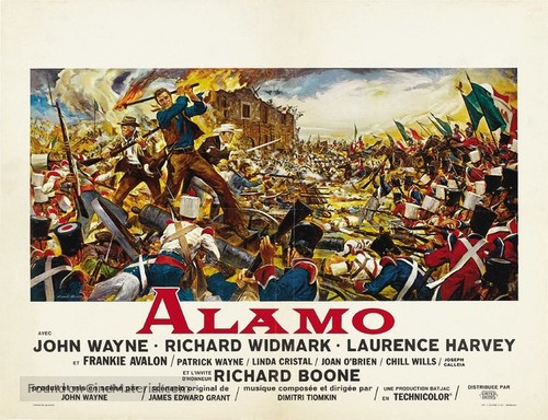 The Alamo - Belgian Movie Poster