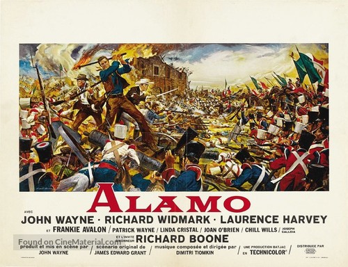 The Alamo - Belgian Movie Poster