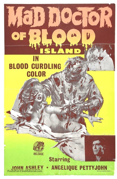 Mad Doctor of Blood Island - Movie Poster
