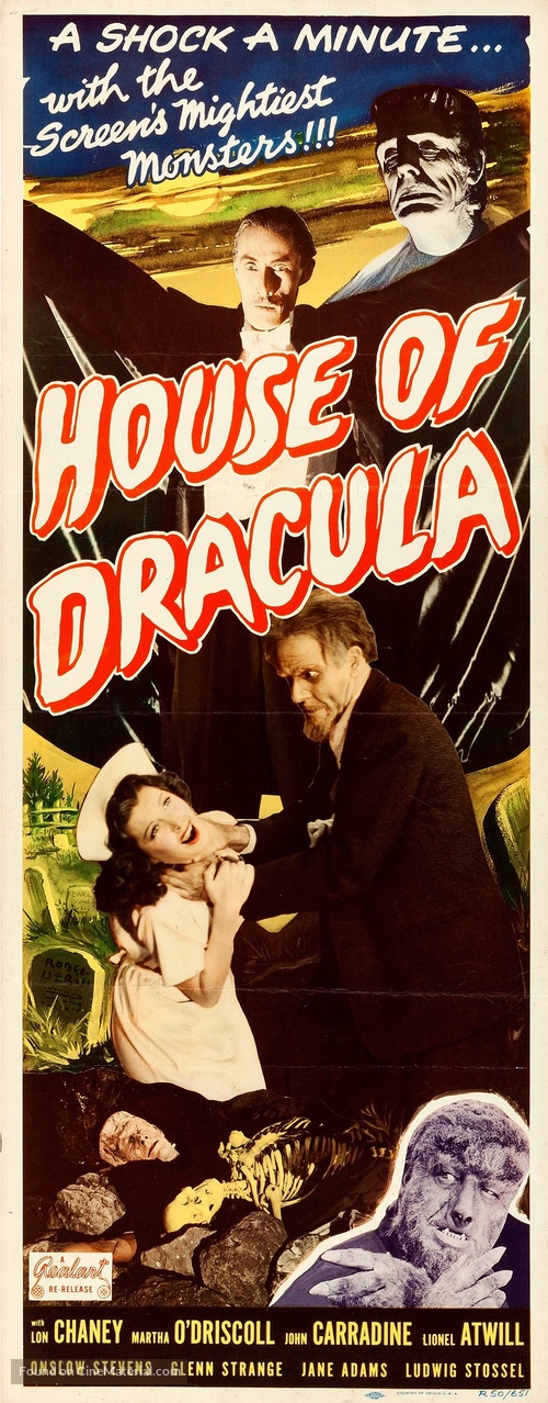 House of Dracula - Movie Poster