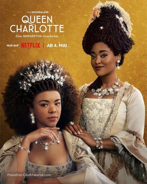 Queen Charlotte: A Bridgerton Story - Danish Movie Poster