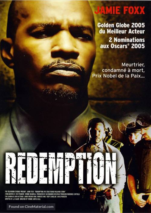 Redemption: The Stan Tookie Williams Story - French DVD movie cover