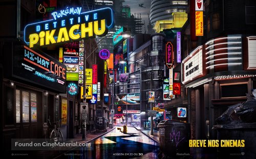 Pok&eacute;mon: Detective Pikachu - Brazilian Movie Poster