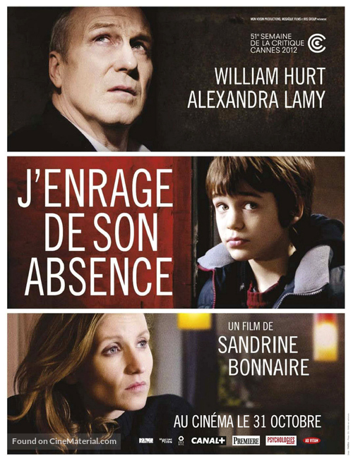 J&#039;enrage de son absence - French Movie Poster