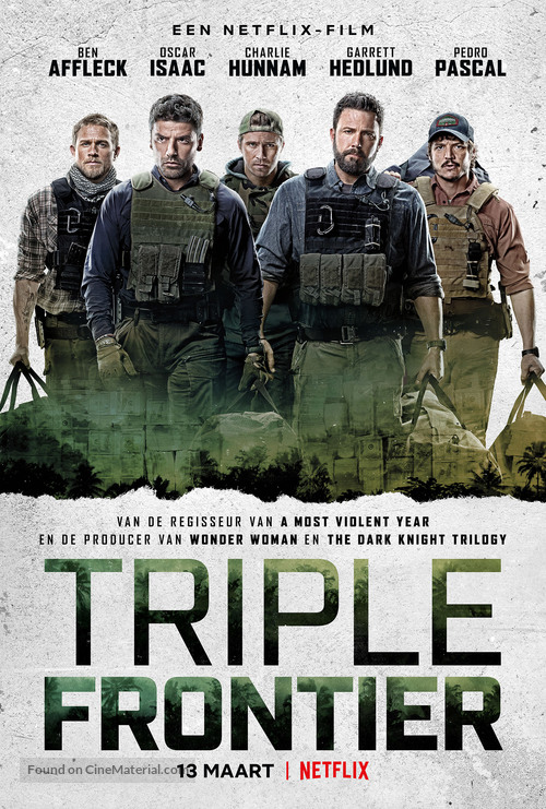 Triple Frontier - Dutch Movie Poster