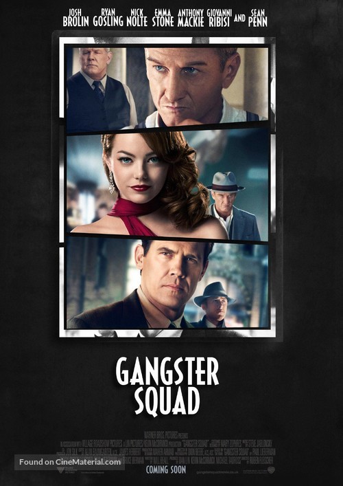 Gangster Squad - British Movie Poster