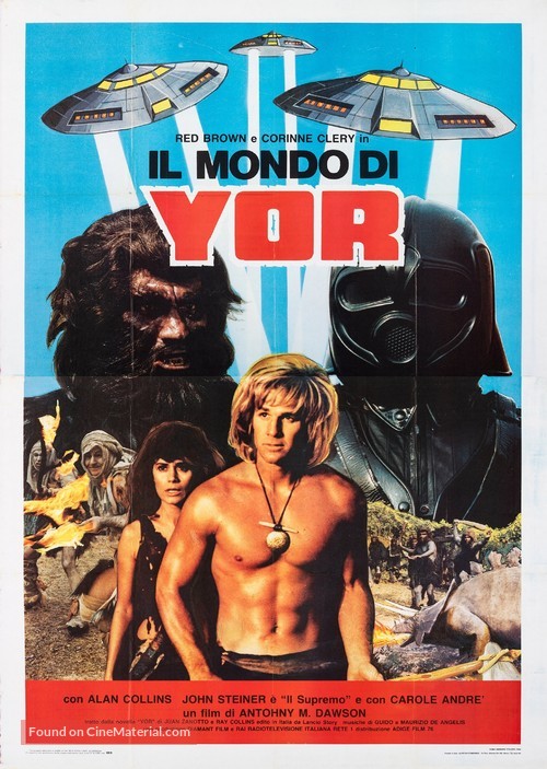 Il mondo di Yor - Italian Movie Poster