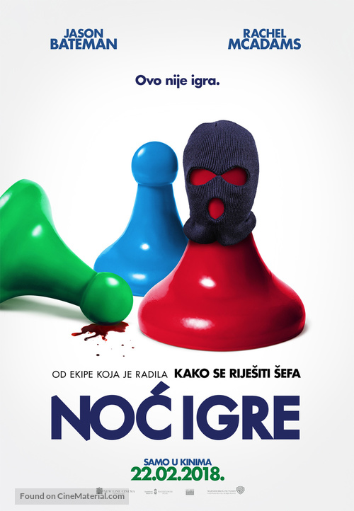 Game Night - Bosnian Movie Poster