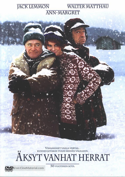 Grumpy Old Men - Finnish DVD movie cover