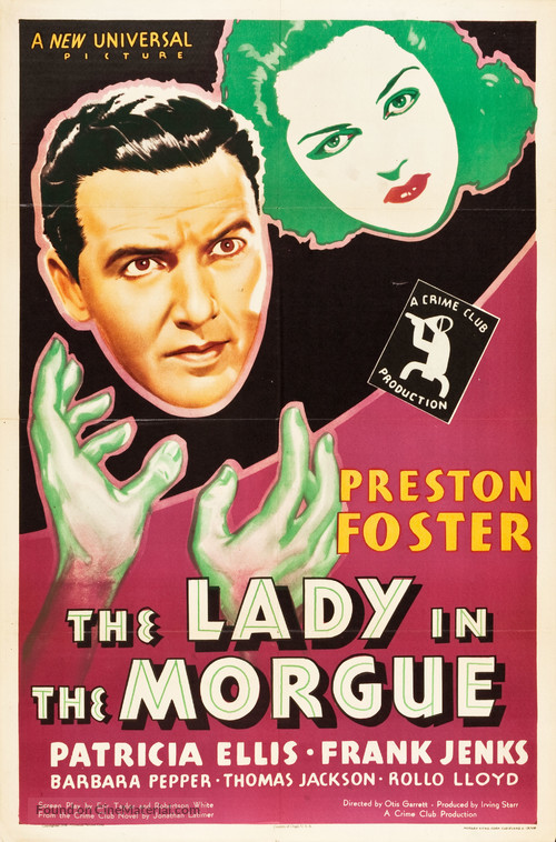 The Lady in the Morgue - Movie Poster