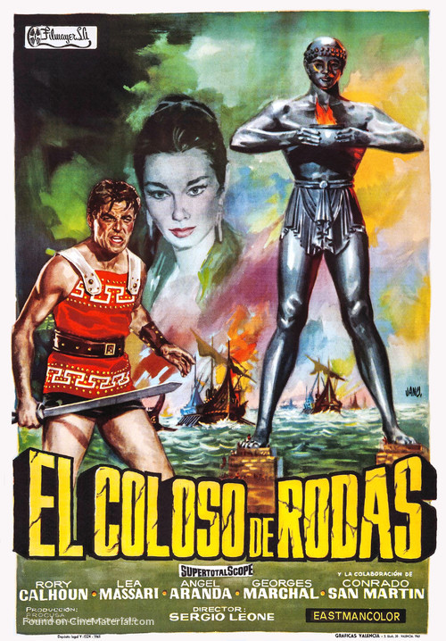 Colosso di Rodi, Il - Spanish Movie Poster