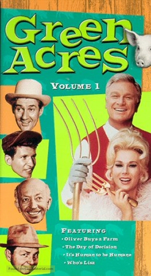 &quot;Green Acres&quot; - VHS movie cover