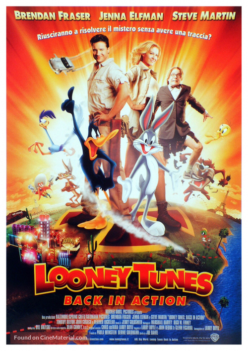 Looney Tunes: Back in Action - Italian Movie Poster