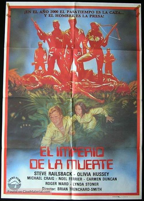 Turkey Shoot - Spanish Movie Poster
