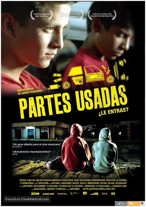 Partes usadas - Mexican Movie Poster